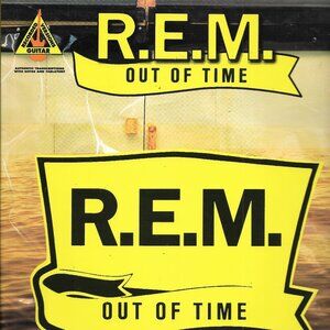 1994 R.E.M. Out of Time Songbook, Notes & Tablature Sheet Music Alternative Rock